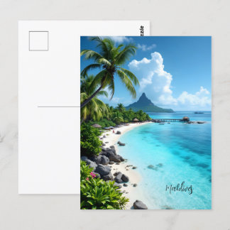 Postal Islas Maldivas