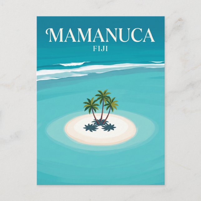 Postal Islas Mamanuca Fiji (Anverso)