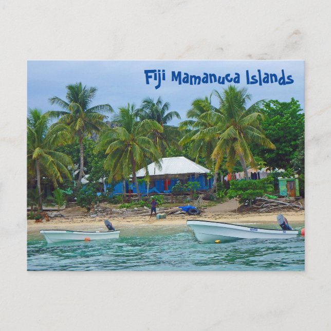 Postal Islas Mamanuca Fiyi (Anverso)