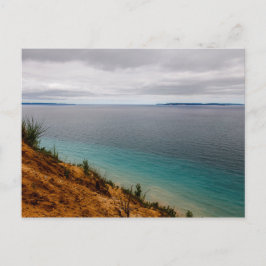 Postal Islas Manitou vistas desde el punto de la pirámide