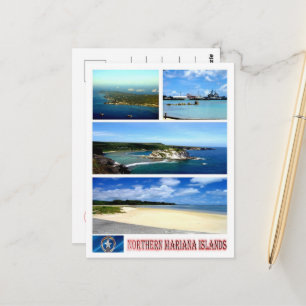 Postal Islas Marianas del Norte - Mosaico -