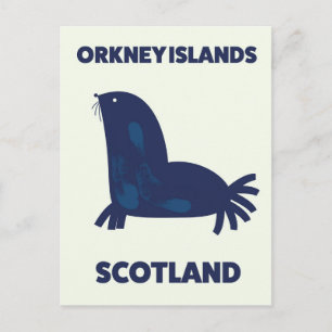Postal Islas Orcadas, Escocia