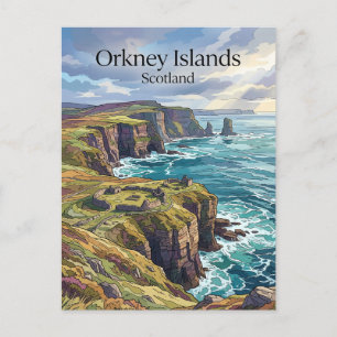 Postal Islas Orcadas Escocia