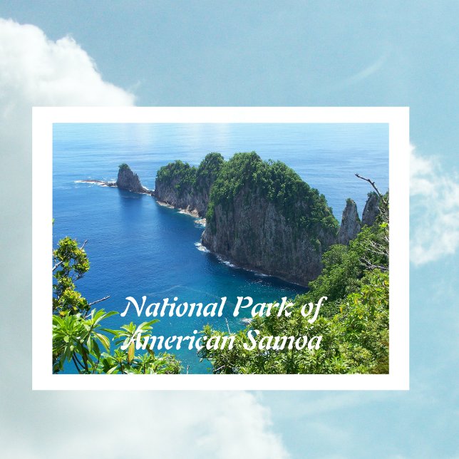 Postal Islas Pola, Parque Nacional de Samoa Americana  (Subido por el creador)