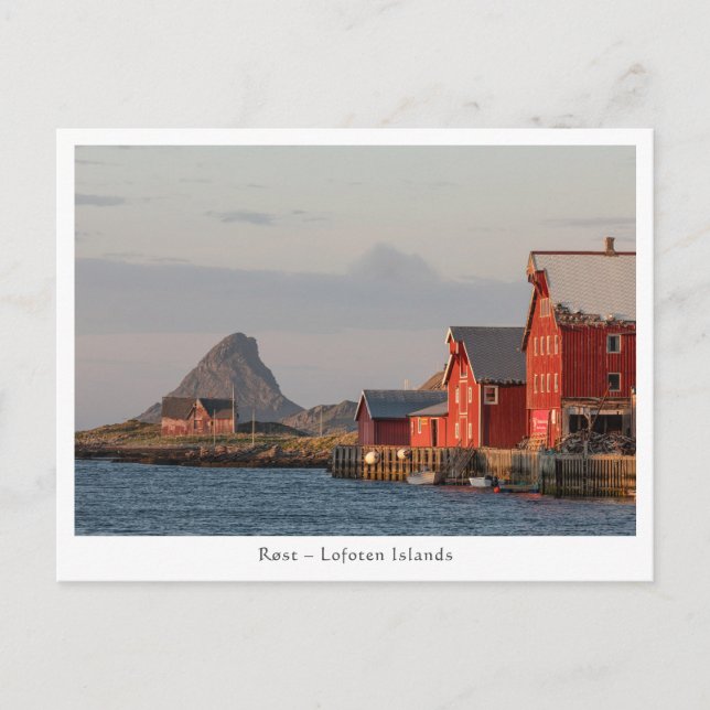 Postal Islas Rost Lofoten (Anverso)