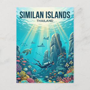 Postal Islas Similan Tailandia