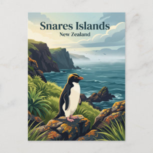 Postal Islas Snares Nueva Zelanda