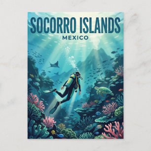 Postal Islas Socorro México