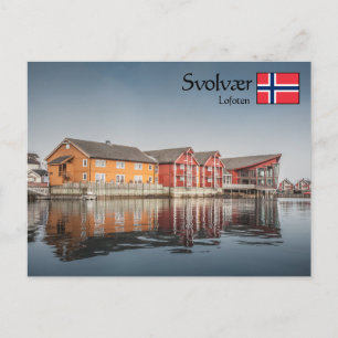 Postal Islas Svolvaer Lofoten