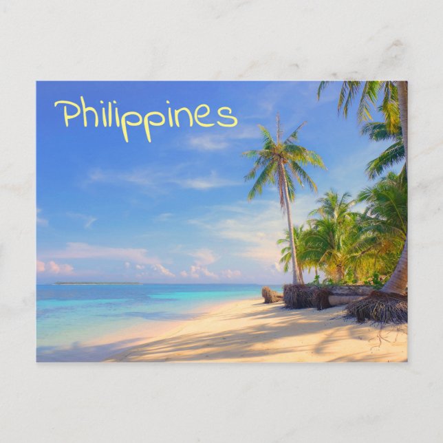 Postal Islas Tropicales de Filipinas (Anverso)