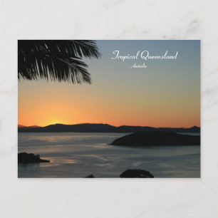 Postal Islas Tropicales Sunset, Queensland, Australia