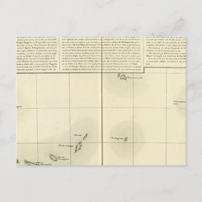 Postal Islas Tuamotu Oceanía no 43 (Anverso)