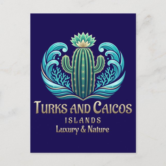 Postal Islas Turcas y Caicos (Anverso)