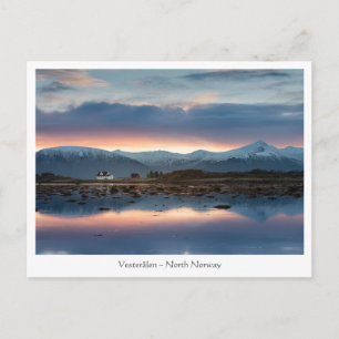 Postal Islas Vesteralen de Noruega