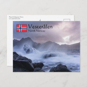 Postal Islas Vesteralen Noruega