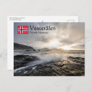 Postal Islas Vesteralen Noruega