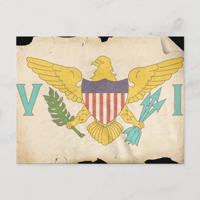 POSTAL ISLAS VIRGEN DE LOS ESTADOS UNIDOS (Anverso)