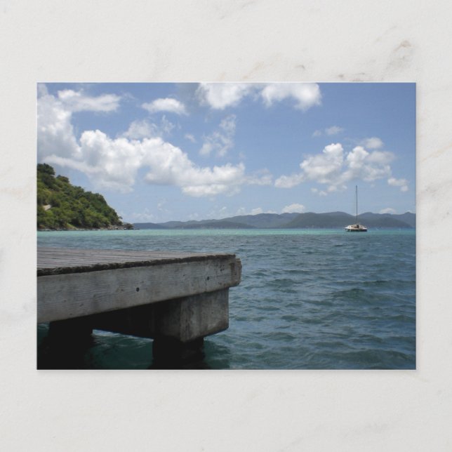 Postal Islas Vírgenes Británicas (Anverso)