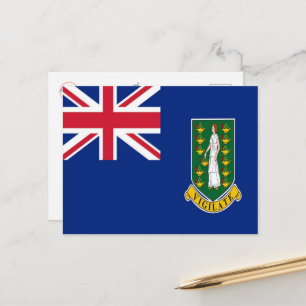 Postal Islas Vírgenes Británicas - Bandera -