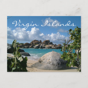 Postal Islas Vírgenes Británicas, Gorda, Playa de los Bañ