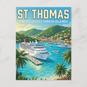Postal Islas Vírgenes de EE. UU. San Tomás