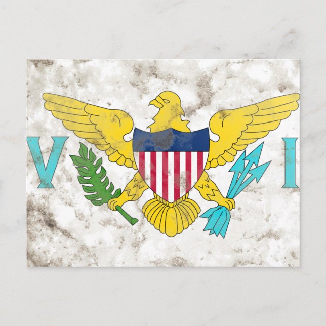 Postal Islas Vírgenes de los Estados Unidos (Anverso)