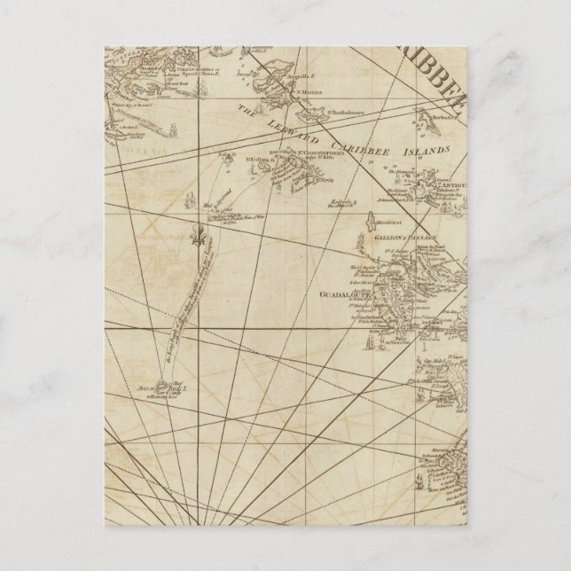 Postal Islas Vírgenes del Caribe (Anverso)