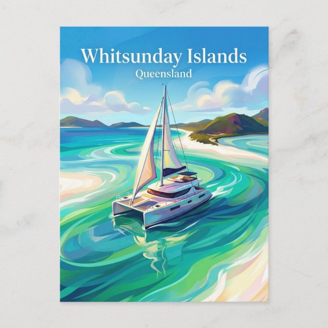 Postal Islas Whitsunday Australia (Anverso)