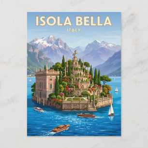 Postal Isola Bella Italia