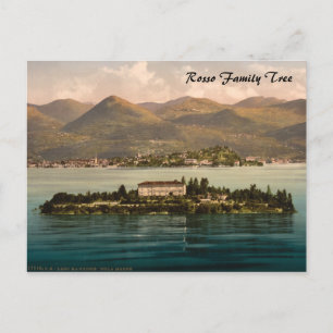 Postal Isola Madre I, Lago Maggiore, Piamonte, Italia