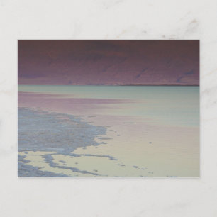 Postal Israel, Mar Muerto, Ein Bokek, Mar Muerto, atardec