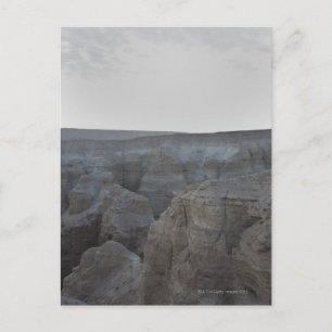 Postal Israel, mar muerto, formaciones de roca