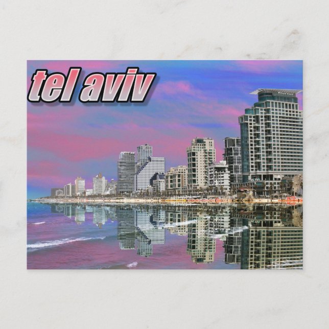 Postal Israel tel aviv (Anverso)