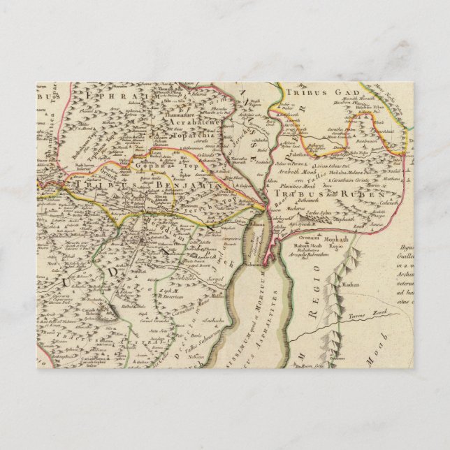 Postal Israel y Palestina (Anverso)