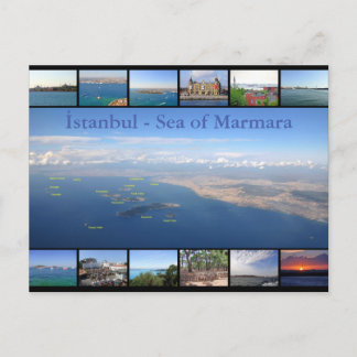 Postal Istanbul - Sea of Marmara with Prince Islands