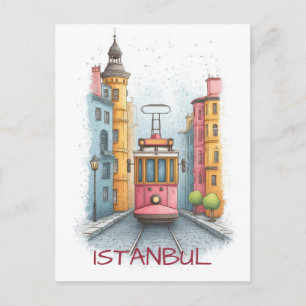 Postal Istanbul Turquia Viajes