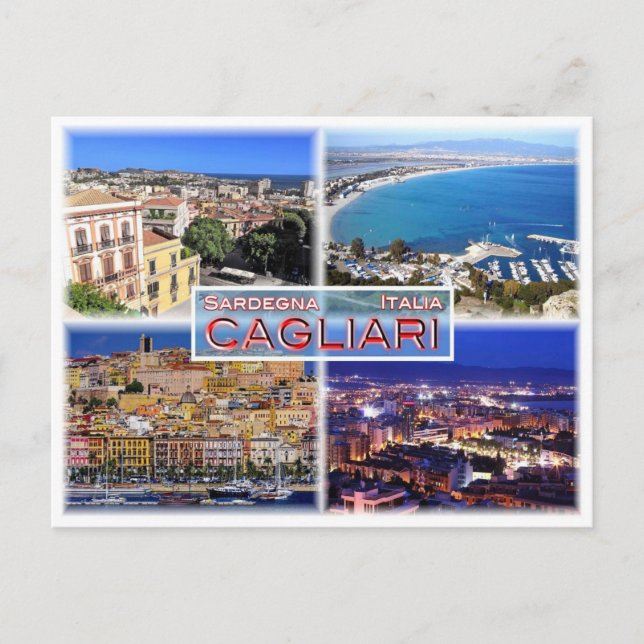 Postal IT2027 Europa - Italia - Cerdeña - Cagliari - Harb (Anverso)