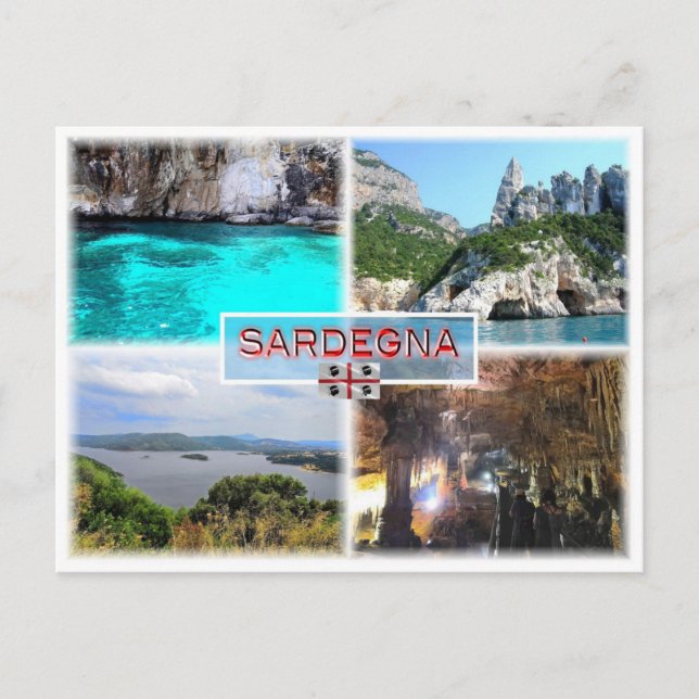 Postal IT2029 Europa - Italia - Cerdeña - Luras Olivastri (Anverso)