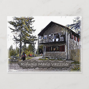 Postal It - alpine hut Mario Vazzoler - Dolomiti -