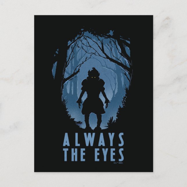 Postal IT Always The Eyes Forest Silhouette (Anverso)