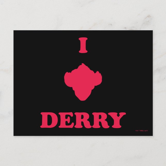 Postal It Chapter 2 | I Love Derry (Anverso)