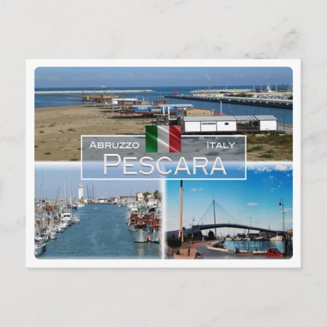 Postal IT Italia - Abruzzo - Pescara - (Anverso)