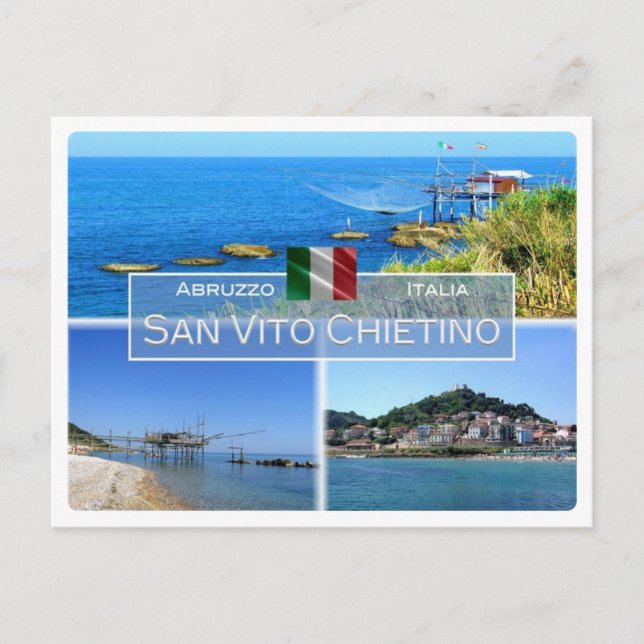 Postal IT Italia - Abruzzo - San Vito Chietino - (Anverso)