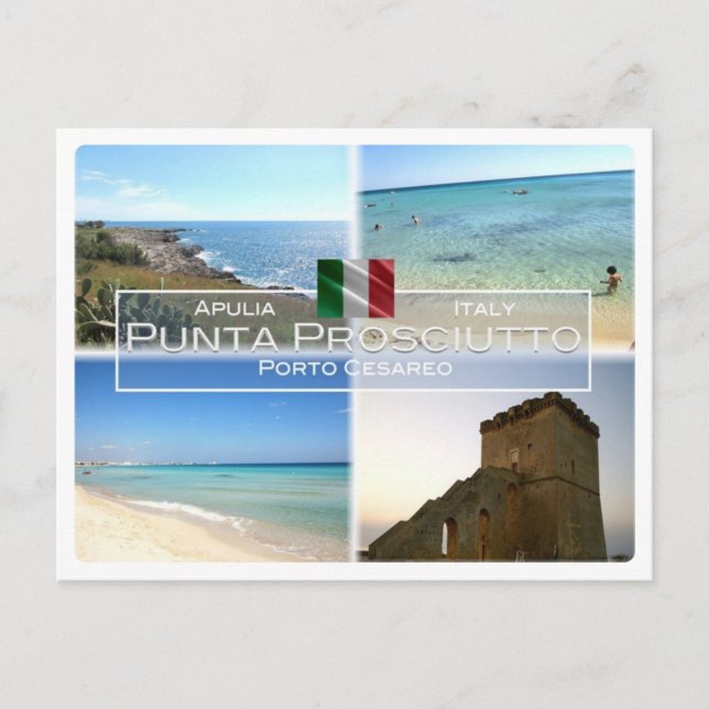 Postal IT Italia - Apulia - Puglia - Punta Prosciutto - (Anverso)