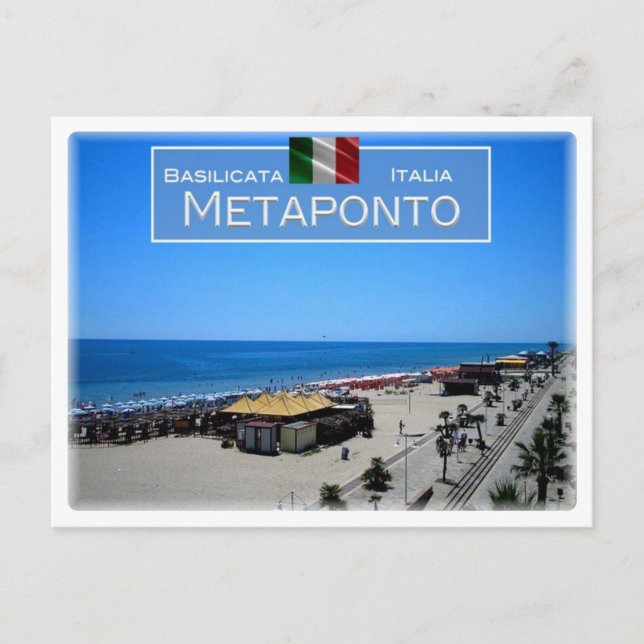 Postal IT Italia - Basilicata - Metaponto - (Anverso)