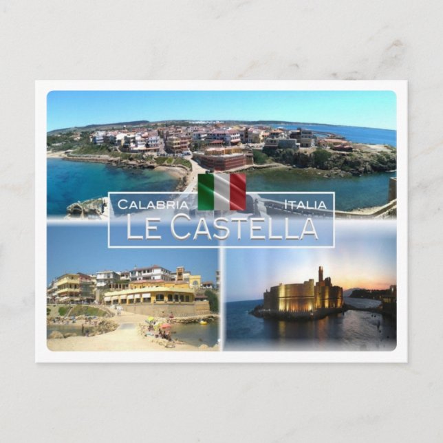 Postal IT Italia - Calabria - Le Castella - (Anverso)