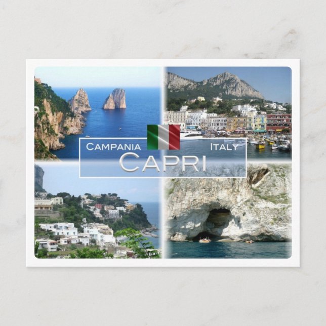 Postal IT Italia - Campania - Capri - (Anverso)