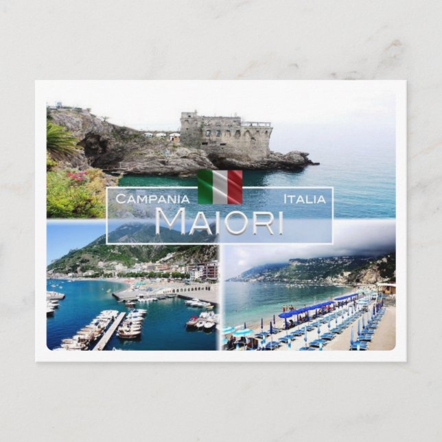 Postal IT Italia - Campania - Maiori - (Anverso)