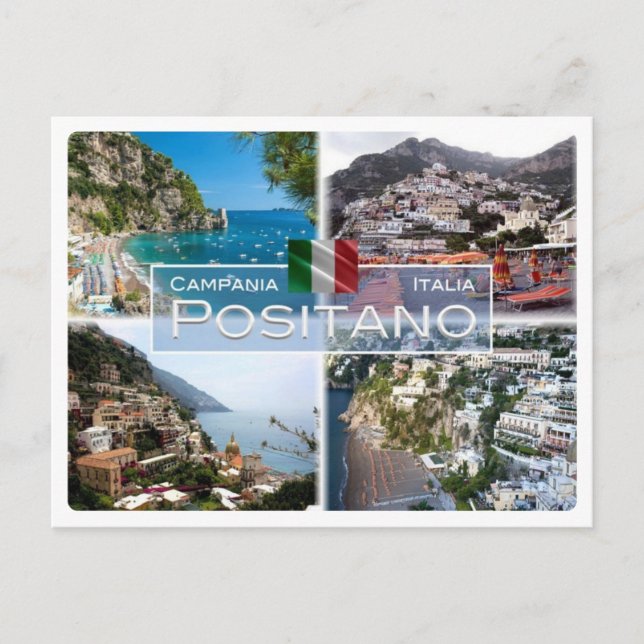 Postal IT Italia - Campania - Positano (Anverso)
