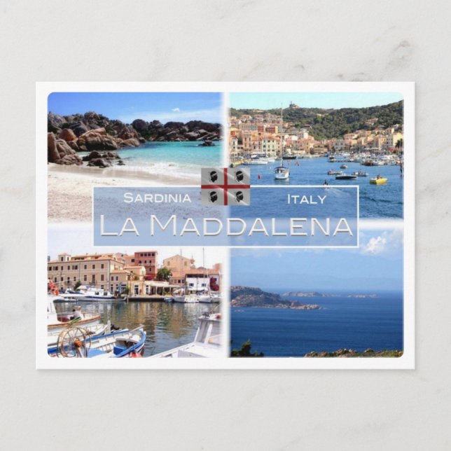 Postal IT Italia - Cerdeña - La Maddalena - (Anverso)
